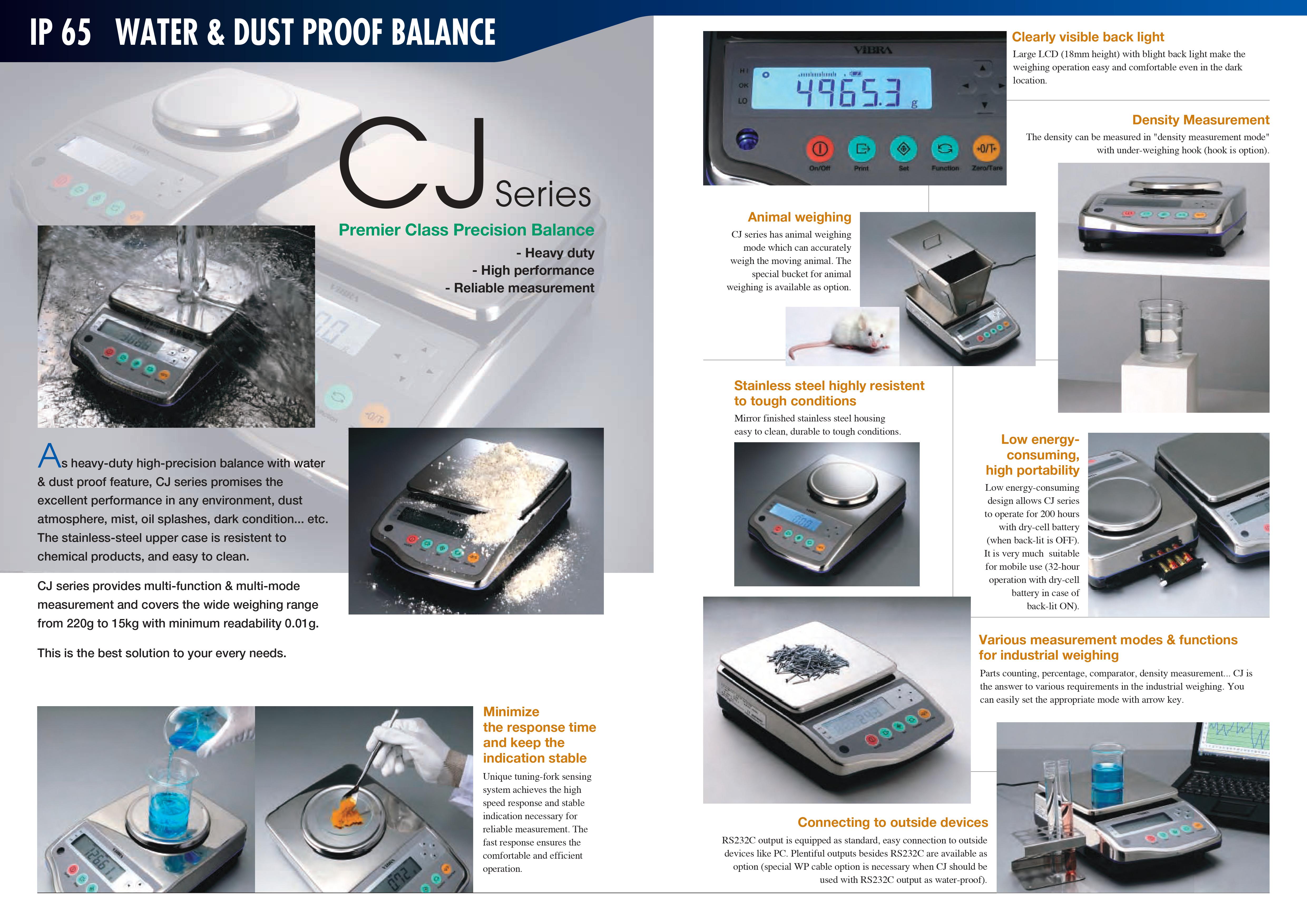 CJ series precision balance2